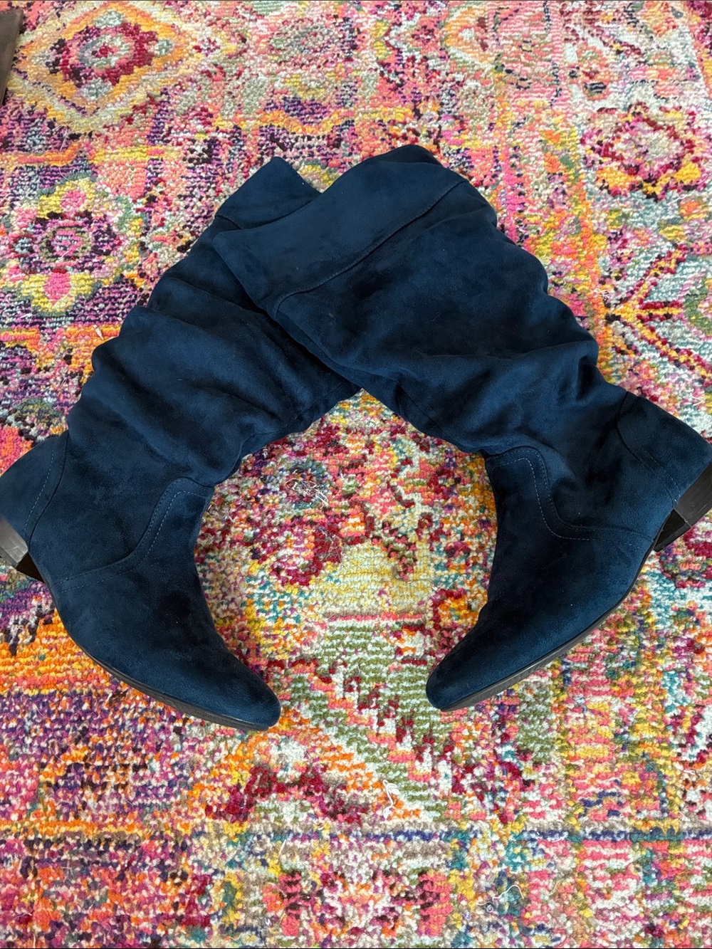 Dream Pairs faux suede tall boots
